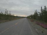 Long flat road to Whitehorse