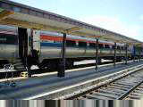 Amtrak train in Jacksonville