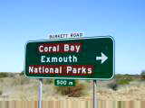 Turnoff to Coral Bay