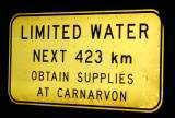 Limited water