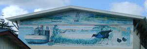 Mural in Helensville