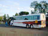 Tour bus; 21 days from Darwin to Perth