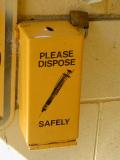 Needle disposal