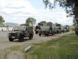 More military vehicles