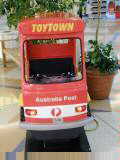Toy postal truck at the mall