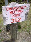 Emergency meeting points all throughout Tasmania