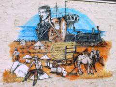 Mural in Port Wakefield