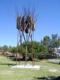 Mingenew wheat sculpture
