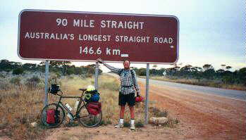 Longest straight road