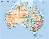 Australia interactive map